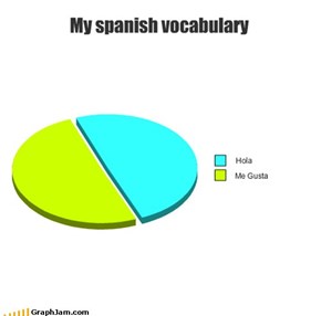 My spanish vocabulary