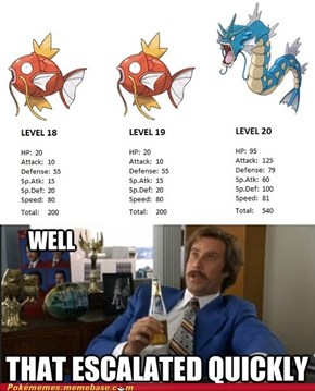 Gyarados Escalates Quickly