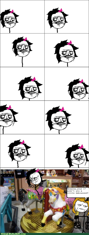 Not embarrassed