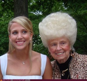 Her hair level is over 9000!