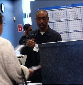 Tupac Shakur is Alive and Well... at the DMV