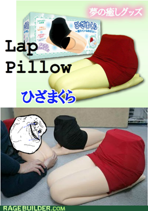 Lap Pillow from Japan