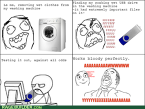 Washing machine rage?