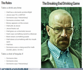 Breaking Bad, The Drinking Game!