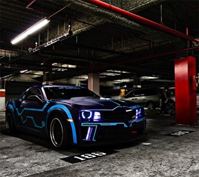 Tron Camaro of the Day