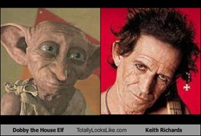 Dobby the House Elf Totally Looks Like Keith Richards
