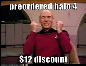 preordered halo 4  $12 discount
