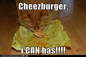 Cheezburger,  i CAN has!!!!