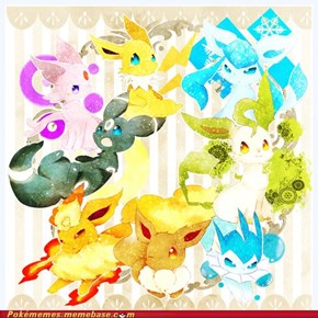 Eeveelutions eye-candy