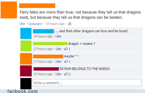 What is it? Dragons?