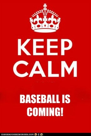 Baseball's coming
