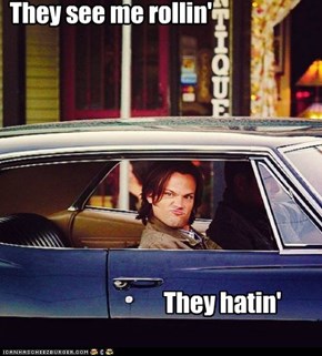 They see me rollin'                                          They hatin'