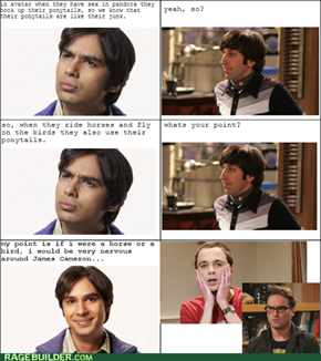 The Big Bang Theory: Raj's Avatar theory 