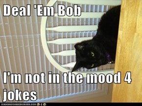 Deal 'Em Bob  I'm not in the mood 4 jokes