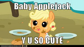 Baby Applejack  Y U SO CUTE