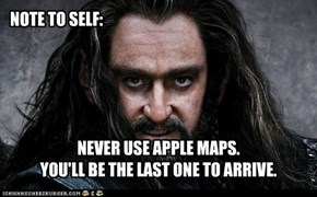 Apple Maps for Middle Earth