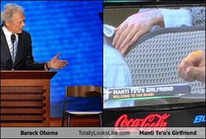 Barack Obama Totally Looks Like Manti Te'o's Girlfriend