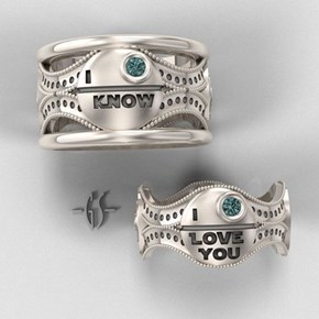 Star Wars Wedding Bands