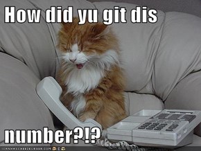 How did yu git dis   number?!?