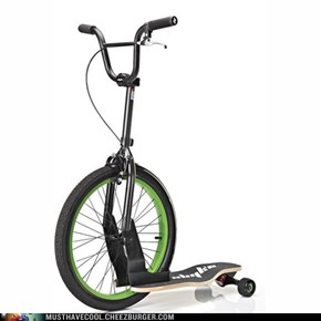 Sbyke P-20 Scooter Skateboard Bike Hybrid