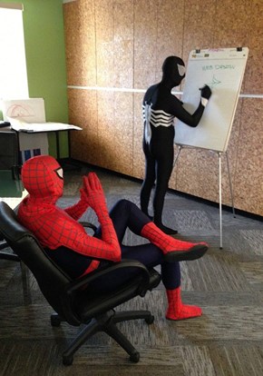 Spider Man's Going to Want Those Quarterly Reports By Tomorrow