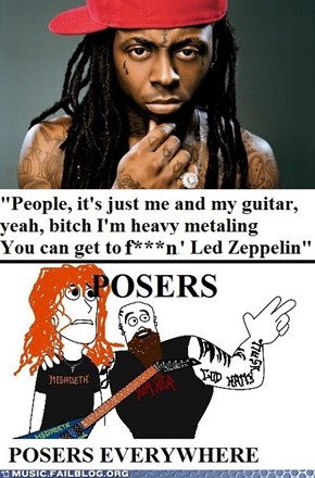 Lil' Wayne > Jimmy Page (Troo Fax!)