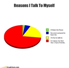 Reasons I Talk To Myself