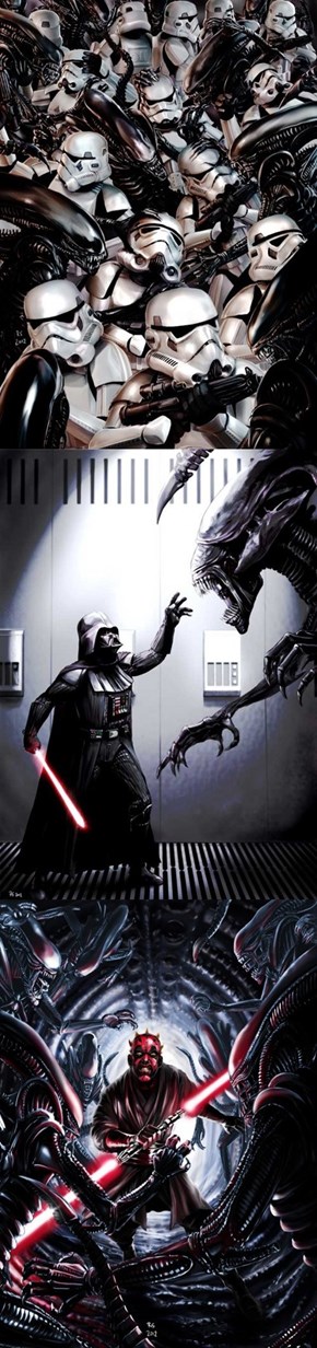 Star Wars Vs. Aliens