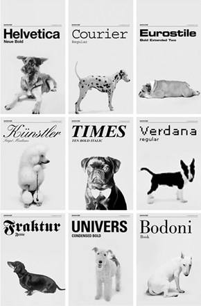 These Dogs Could Teach You a Thing or Two About Typography