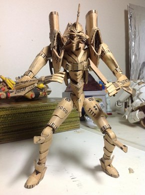 Cardboard Eva 01