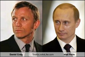 Daniel Craig Totally Looks Like Vlad Putin