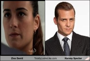 Ziva David Totally Looks Like Harvey Specter