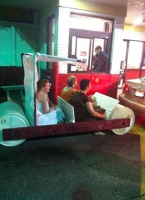 Four Brontosaurus Burgers Please