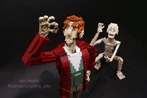 Lego Bilbo and Gollum