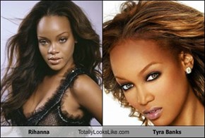 Rihanna Totally Looks Like Tyra Banks