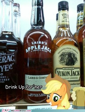 Applejack's Drink of Choice