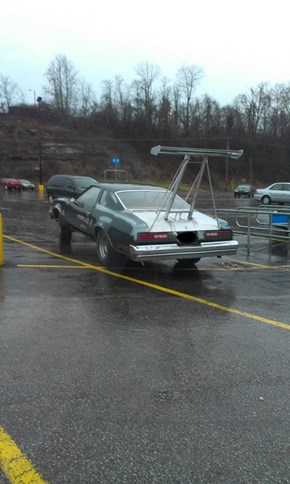 What you see in a Wal-mart parking lot