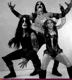 Beyonce Does Heavy Metal