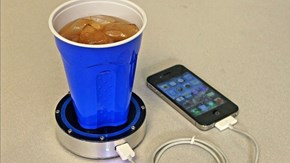The iPhone Charging Coaster