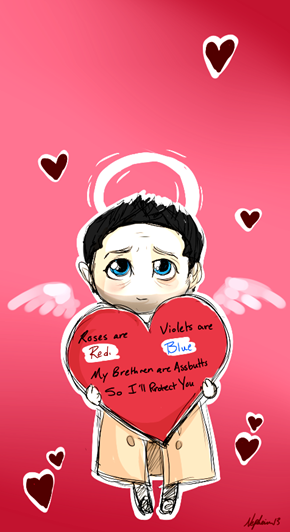 Happy Valentine's Day From Castiel