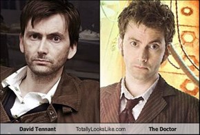 David Tennant Totally Looks Like The Doctor