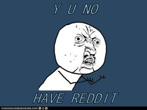Y U NO  HAVE REDDIT