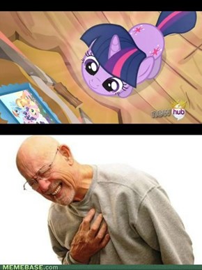Twilight Sparkle, you are so cute.