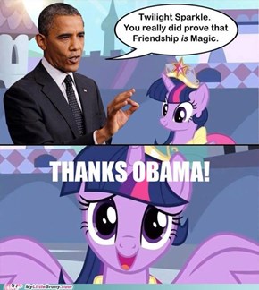 Obama aproves Twilight Alicorn
