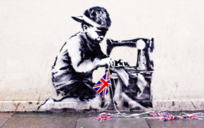 Oh Sweet Irony of the Day: Banksy Graffiti Selling For $500,000