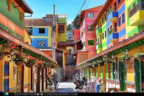 The Pastel Houses of Guatape Colombia