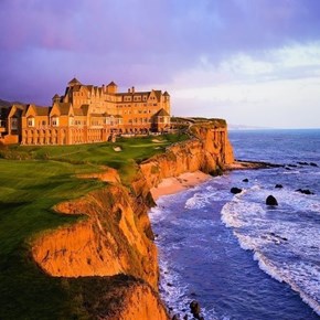 At the Cliffs of the Ritz Carlton Half Moon Bay, California