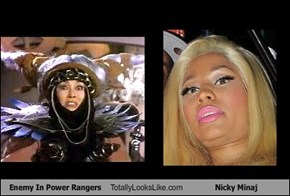 Enemy In Power Rangers Totally Looks Like Nicky Minaj