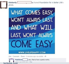 Wise Words About The Hangdown