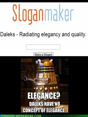 Elegant Daleks
